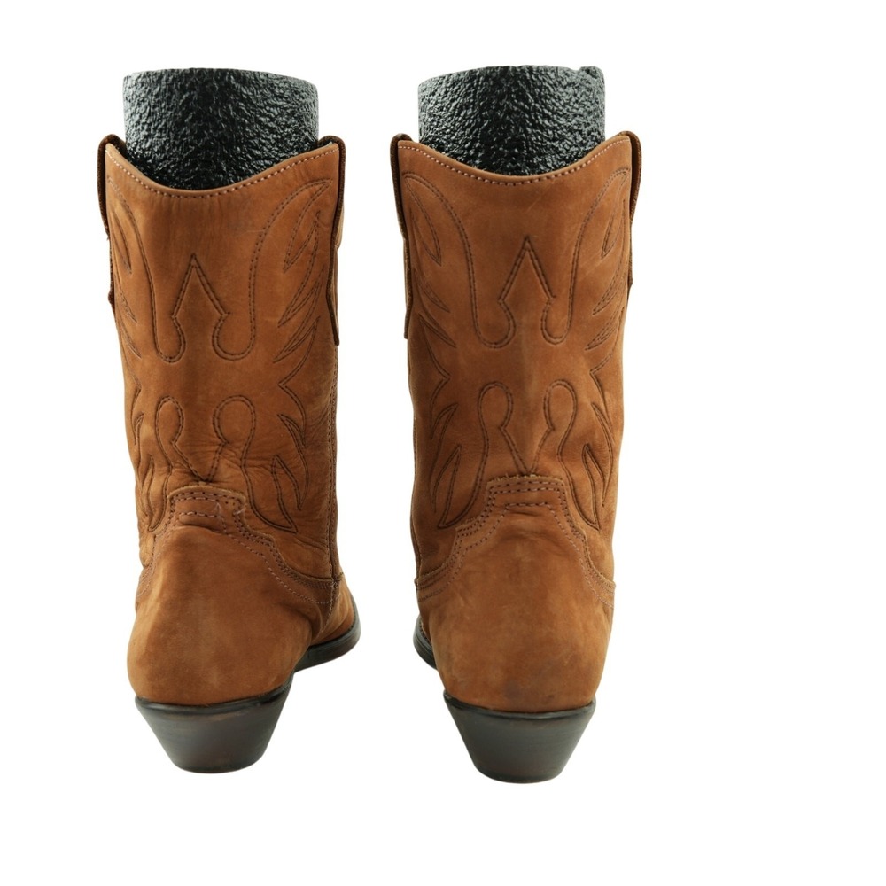 Nicole Boots‎ Womens 6 B Brown Leather Slouch Boots Made in Spain - Picture 6 of 12